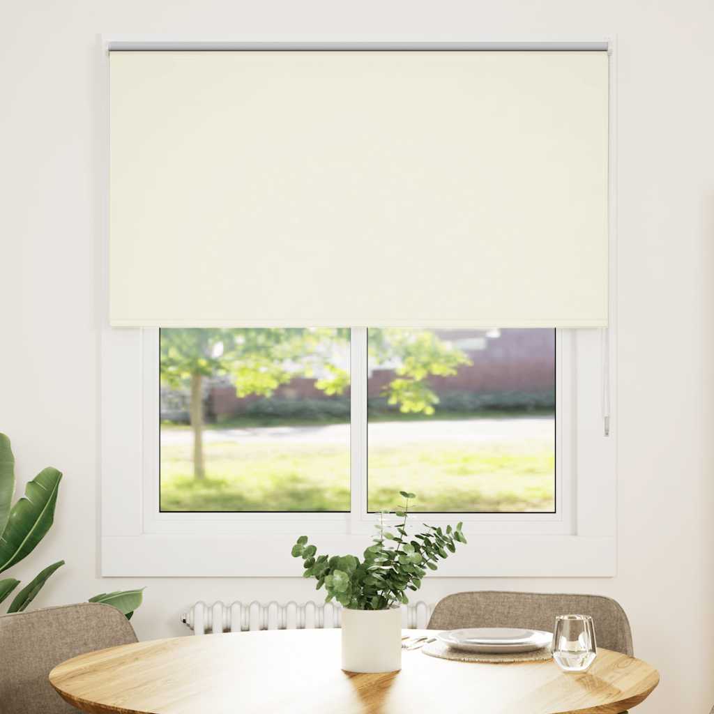 Rullaverho luonnonvalkoinen 120x130 cm Kankaan leveys 116,6cm
