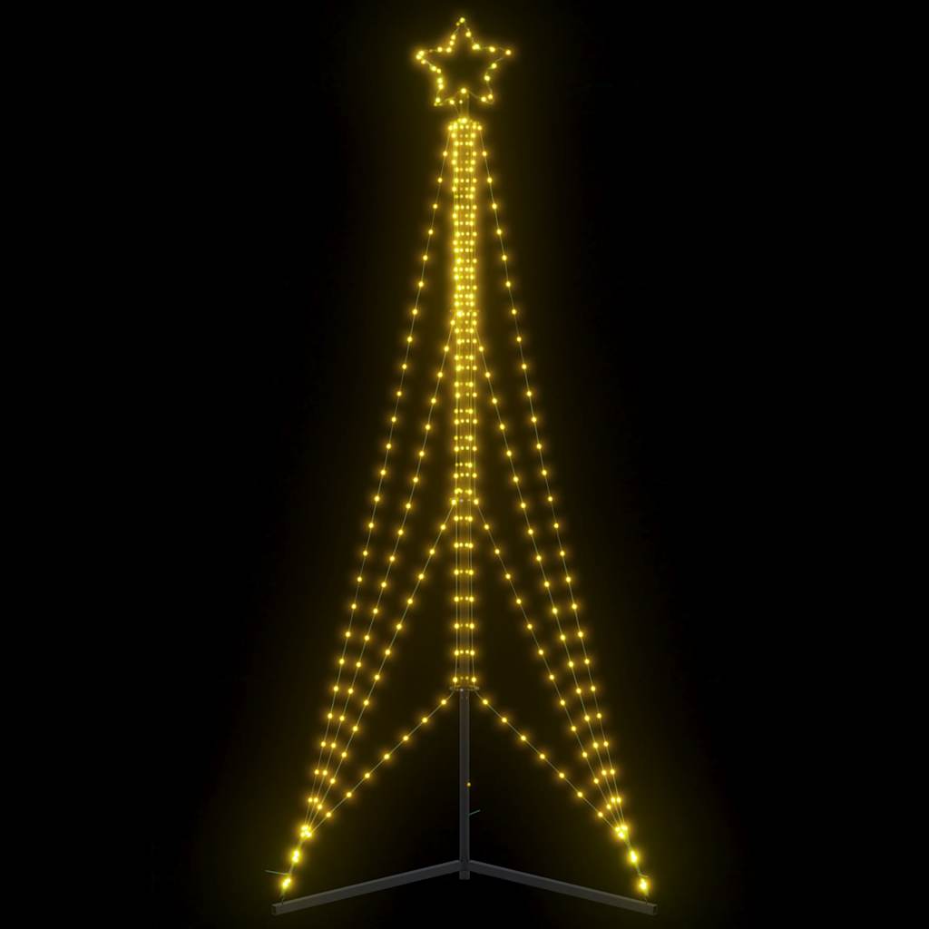 LED joulukuusi 483 LEDiä Lämmin valkoinen 240 cm