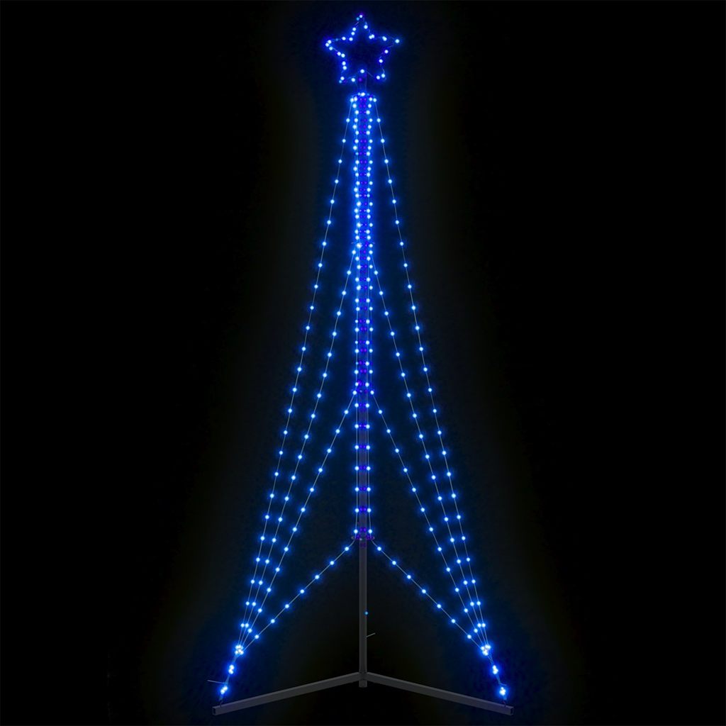 LED joulukuusi 483 LEDiä Sininen 240 cm