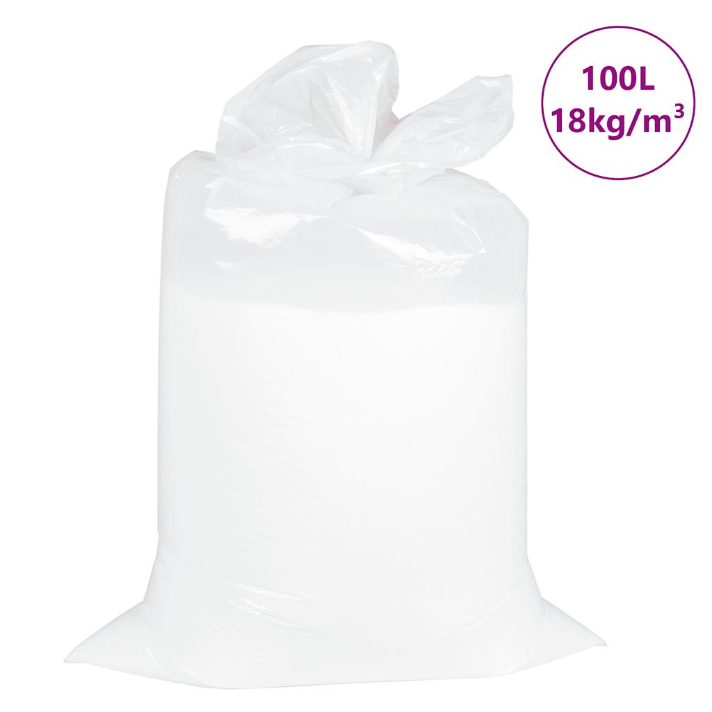 Beanbag Täyte EPS 100 L Valkoinen 18 kg/m³