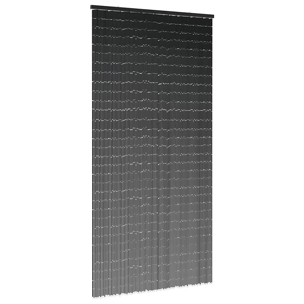 Hyönteisoviverho Tummanharmaa 100x220 cm Bambu