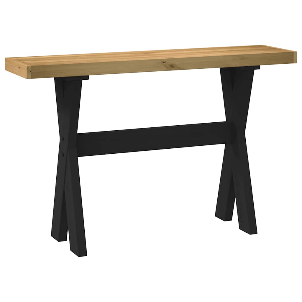 konsolipöytä NOAIN X-muotoiset jalat 120x30x75 cm