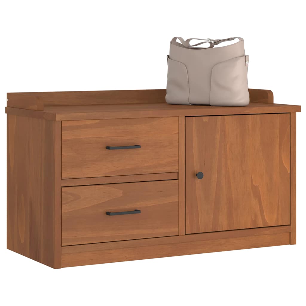 Eteisen penkki SANDNES 87x40x50 cm täysi mänty