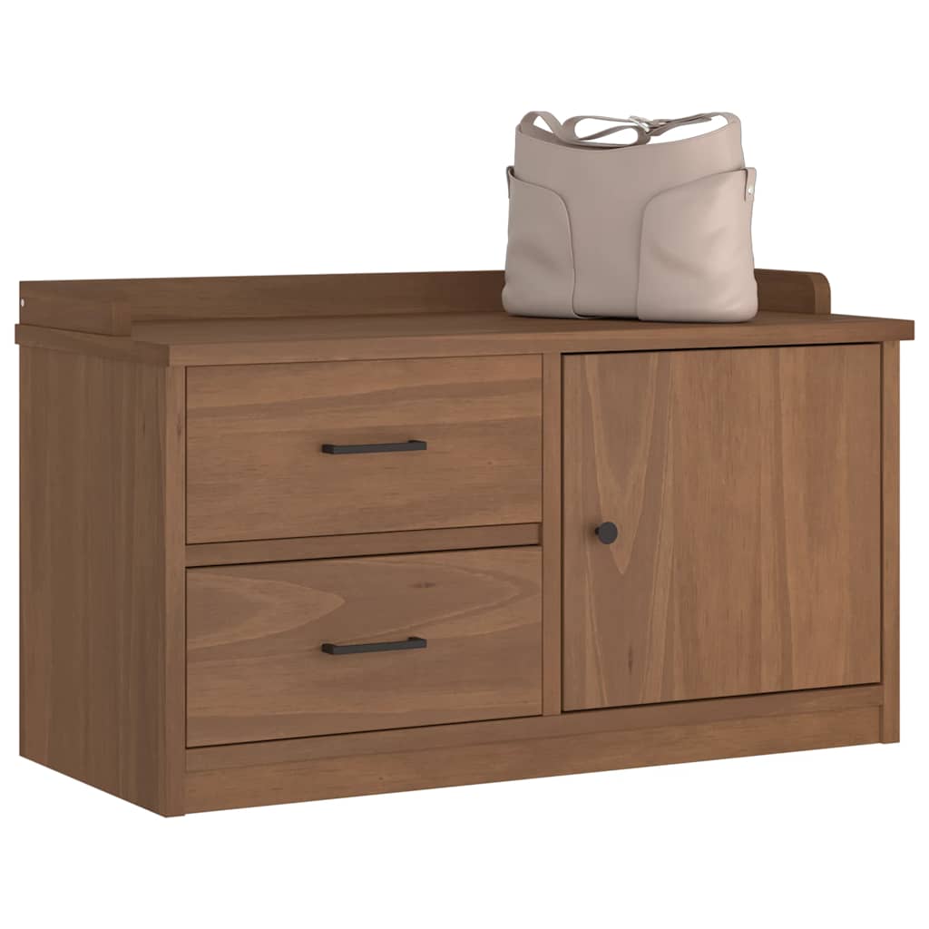 Eteisen penkki SANDNES 87x40x50 cm täysi mänty