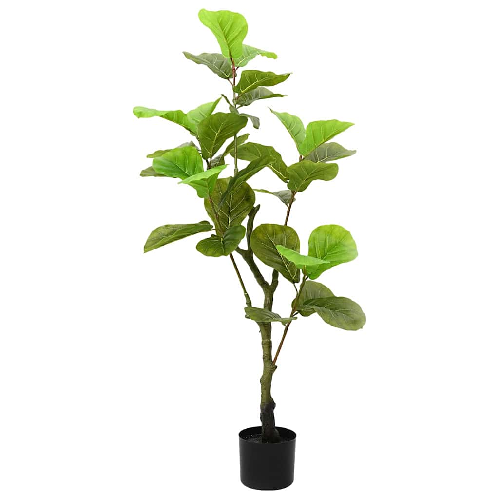 Keinotekoinen Ficus Tree 30 Lehdet 125 cm Vihreä