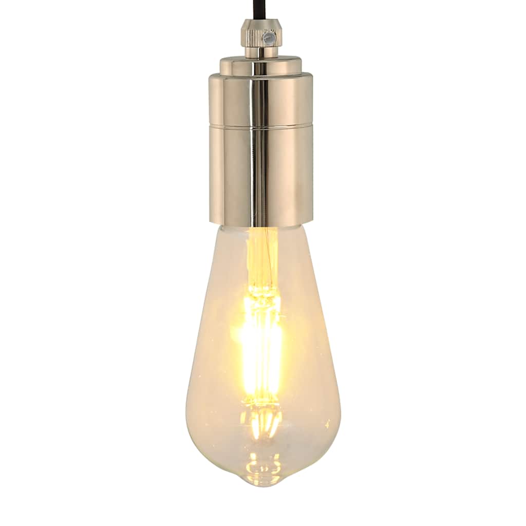 Lampuntelineet 2 kpl Satin Nickel E27