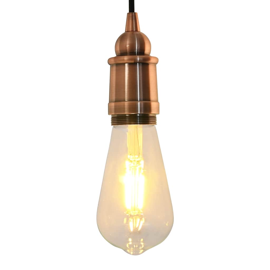 Lampuntelineet 2 kpl Red Bronze E27