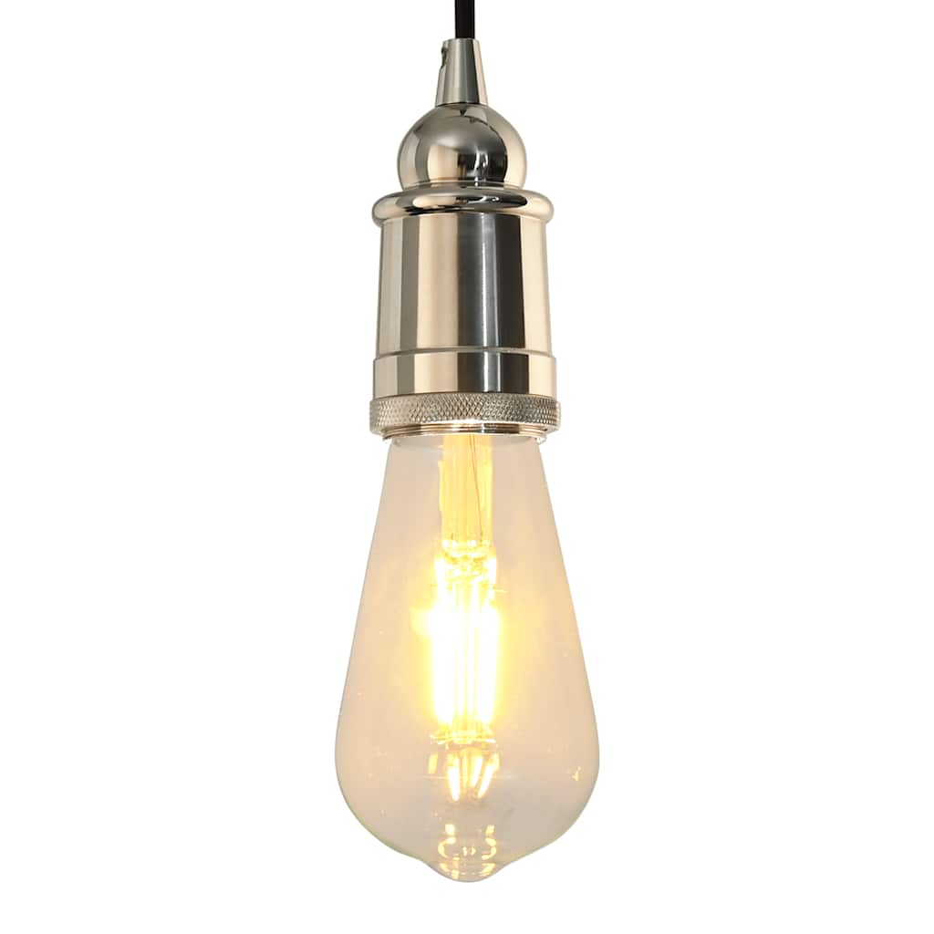 Lampuntelineet 2 kpl Satin Nickel E27