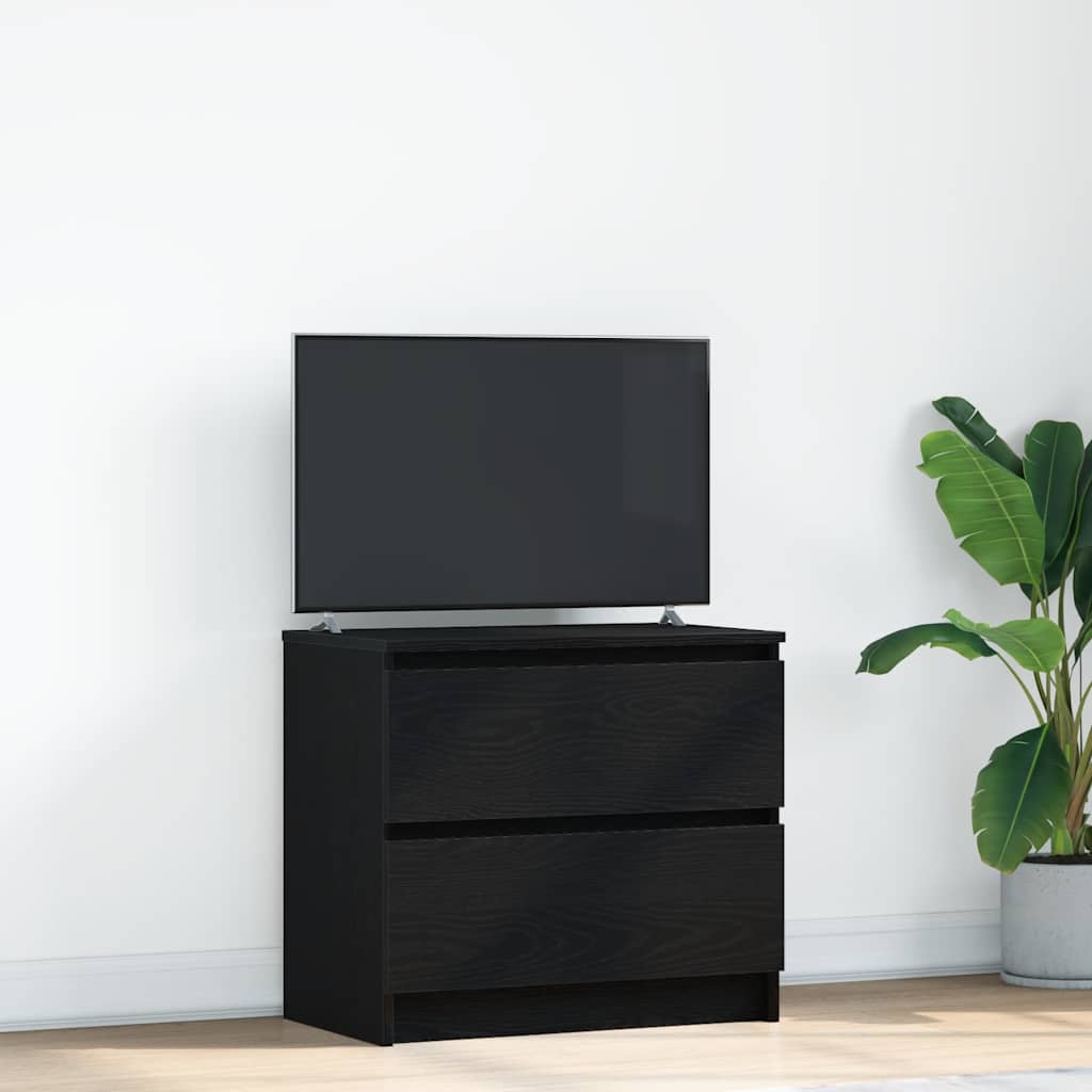 TV-taso musta 60x35x54 cm tekninen puu