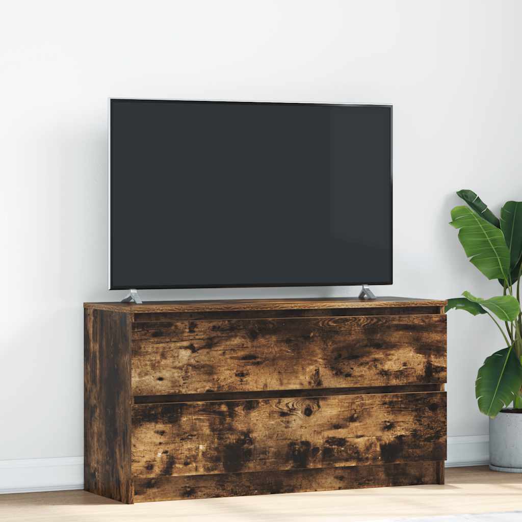 TV-taso savutammi 100x35x54 cm tekninen puu