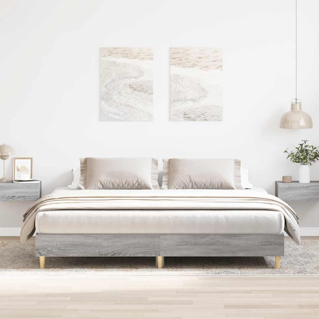 Sängynrunko ilman patjaa 160x200 cm tekninen puu