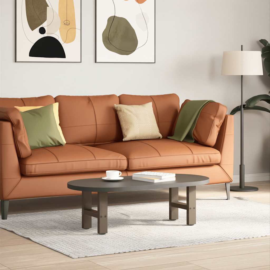 Sohvapöydän jalat luonnonteräs 2 kpl 40x(30-31) cm teräs