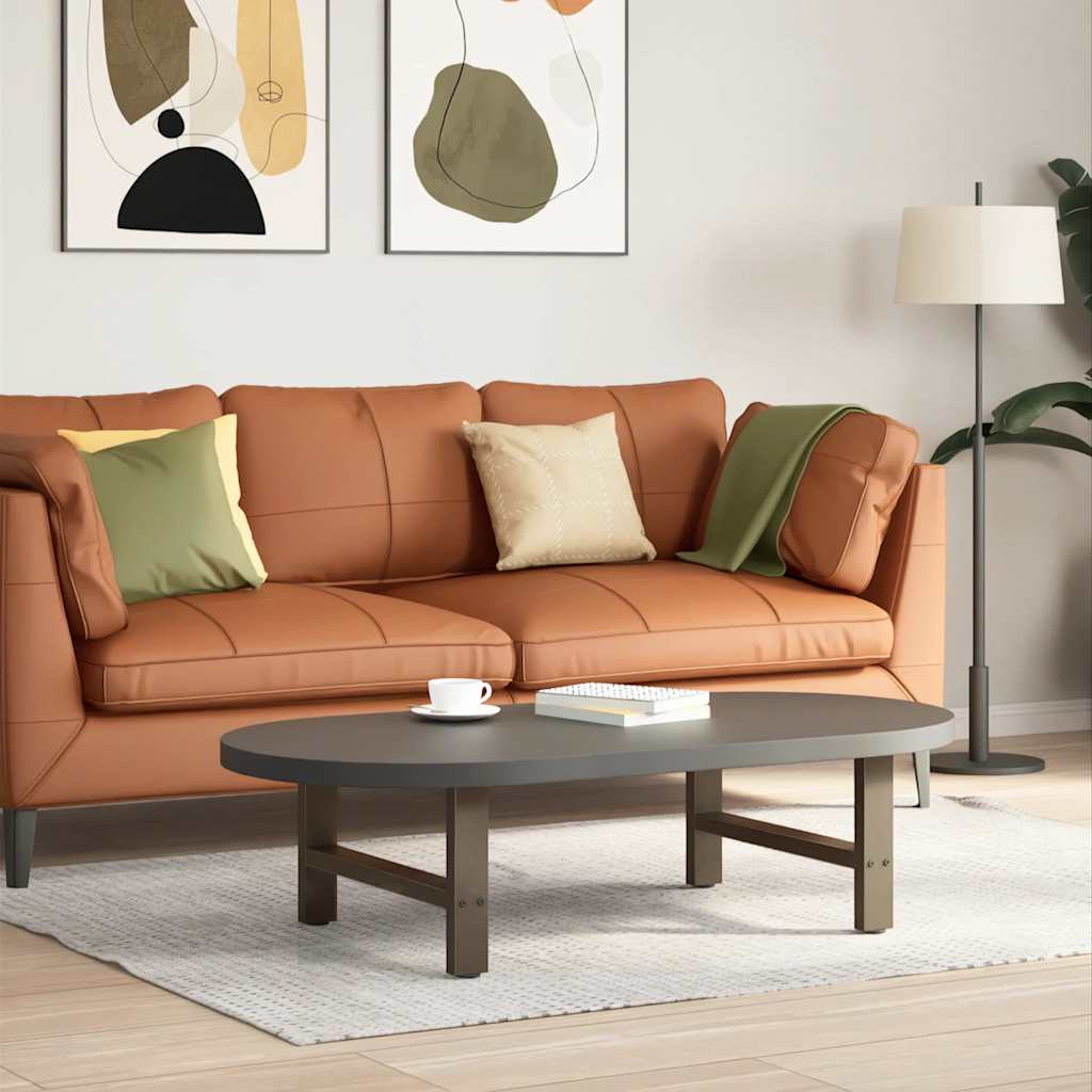 Sohvapöydän jalat luonnonteräs 2 kpl 70x(30-31) cm teräs