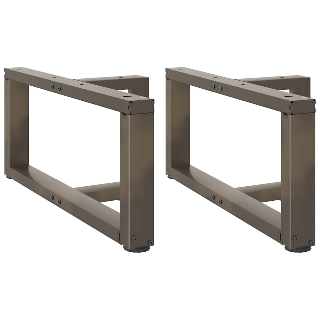sohvapöydän jalat T-muotoiset 2 kpl 70x25x(30-31) cm teräs