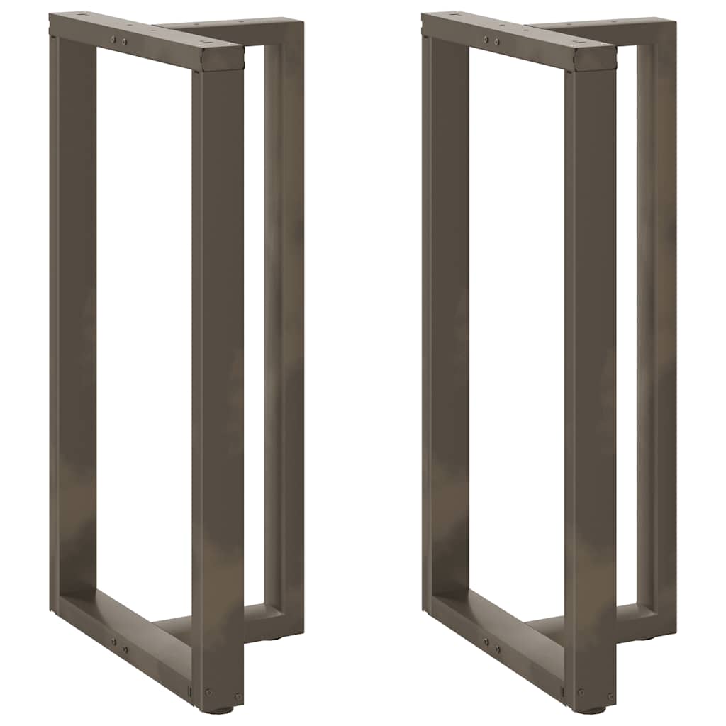 Baaripöydän jalat T-muotoiset 2 kpl 60x35x(110-111) cm teräs