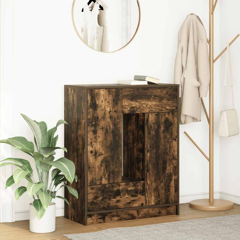 Senkki laatikoilla ja ovilla savustammi 73x31x90 cm