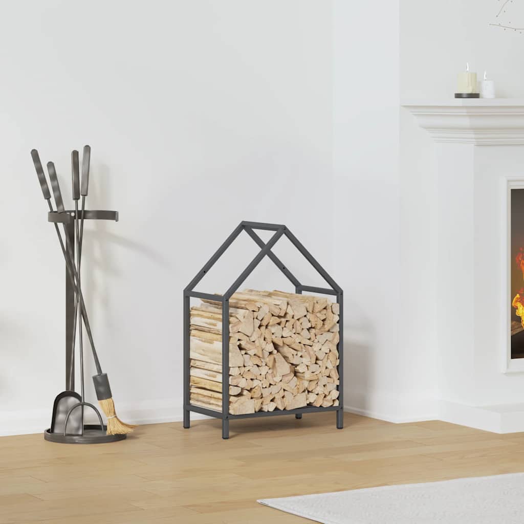 Polttopuut antrasiitti 40x25x60 cm Kylmävalssattu teräs