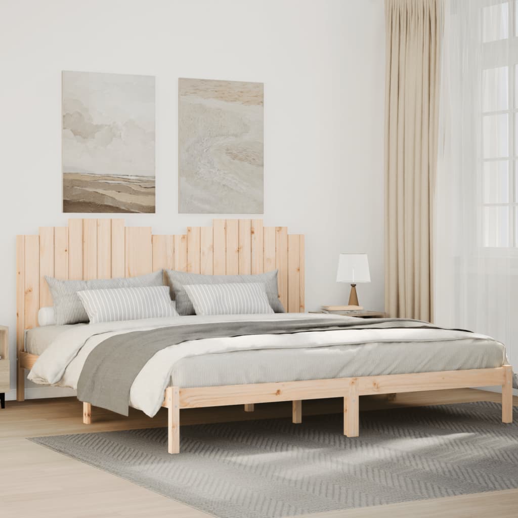 Sängynrunko erikoispitkä ilman patjaa 200x220 cm massiivipuu