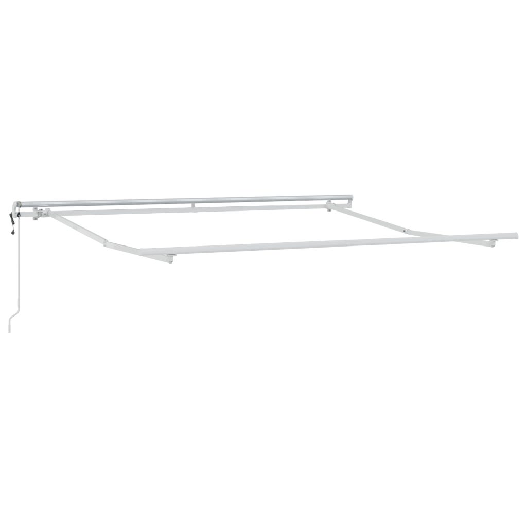 Automaattisesti sisäänvedettävä markiisi oranssina ja ruskeana, 300 x 250 cm - Image 5