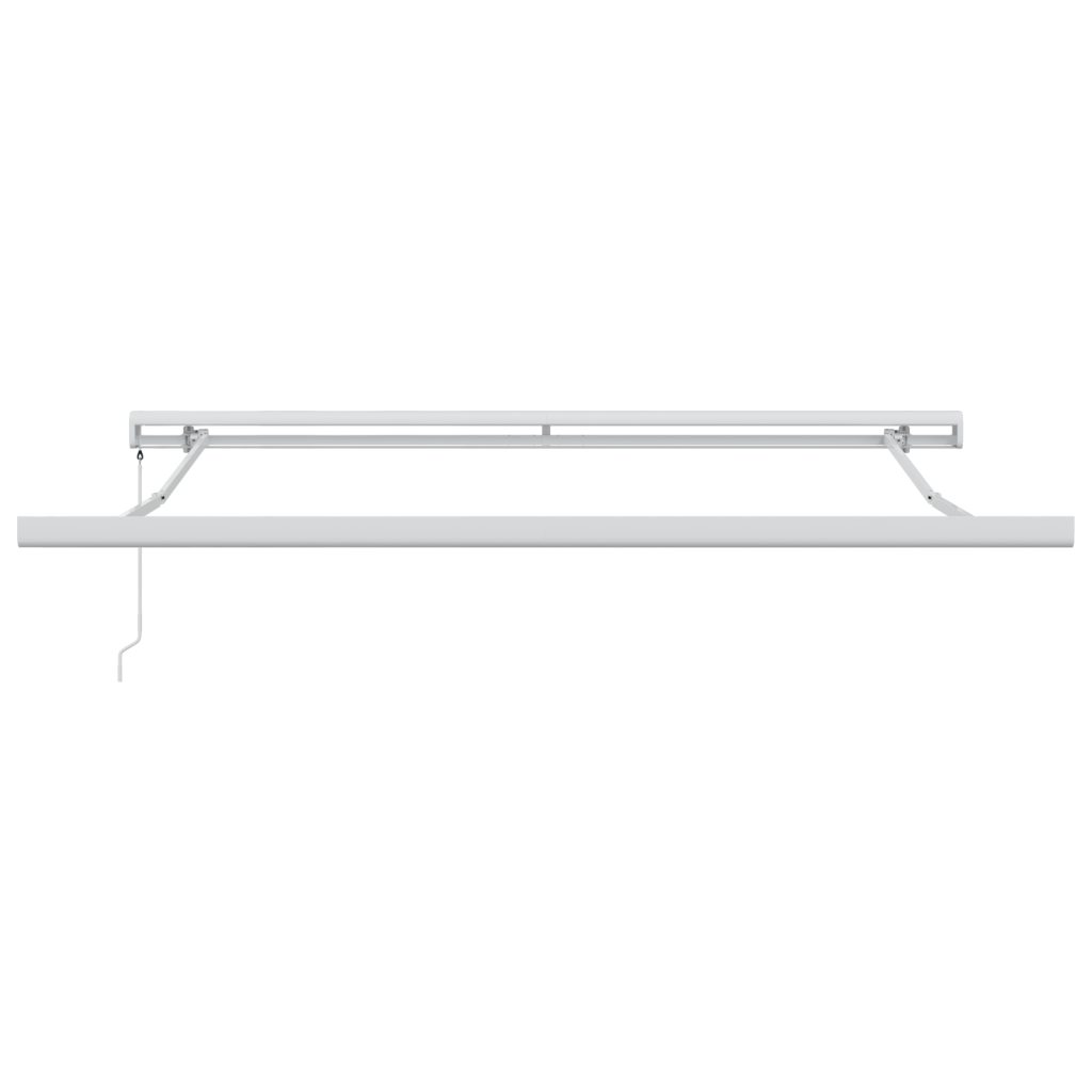 Manuaalinen sisäänvedettävä markiisi Punainen 300x250 cm, Markiisinkorvauskangas 3x2.5 m Runko Punainen - Image 7