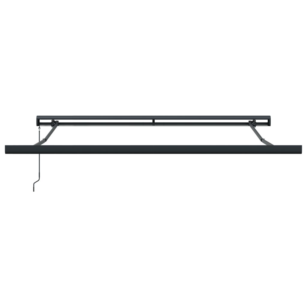 Manuaalinen sisäänvedettävä markiisi punainen 350x250 cm, Markiisin vaihto kankaalle 3.5x2.5 m ranlle punainen - Image 7