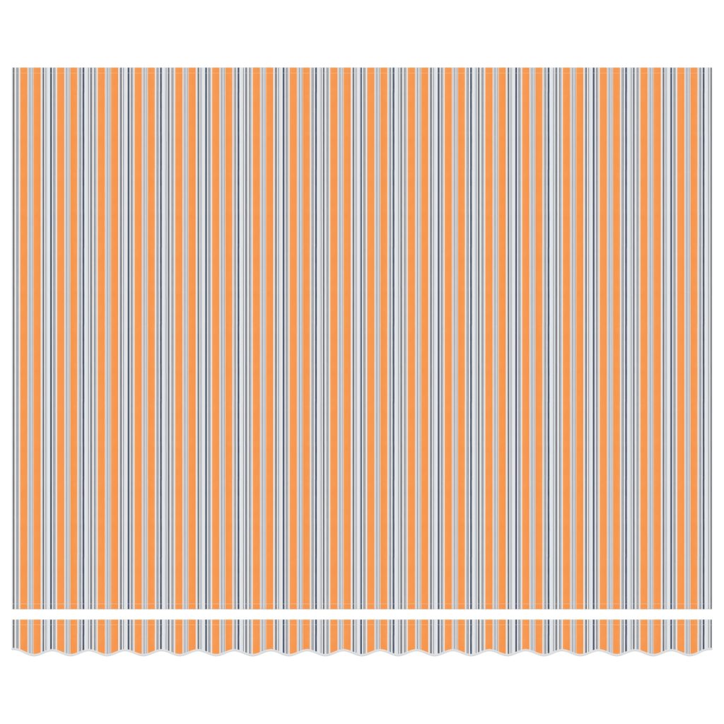 Automaattinen sisäänvedettävä markiisi LED-moniväriraidalla 400x300 cm - Image 6