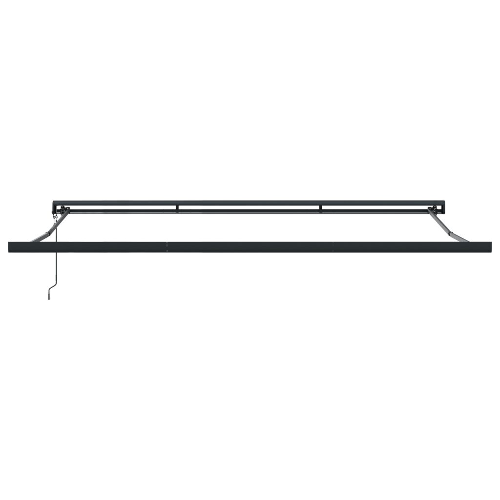 Automaattinen sisäänvedettävä markiisi vaaleanharmaa 400x300 cm, Markiisin vaihto kangas 4x3 m runkoon vaaleanharmaa - Image 7