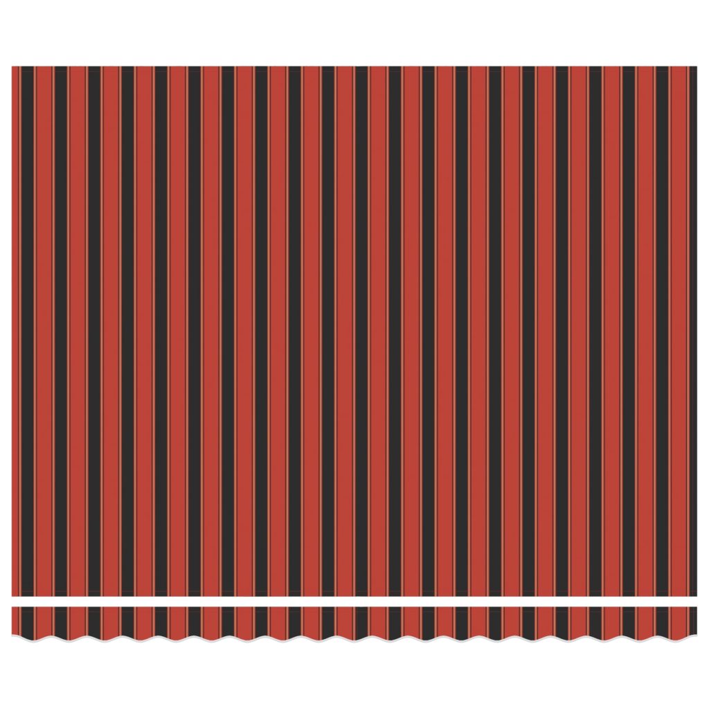 Automaattinen Sisäänvedettävä Markiisi Oranssi ja Ruskea 400x350 cm - Image 6