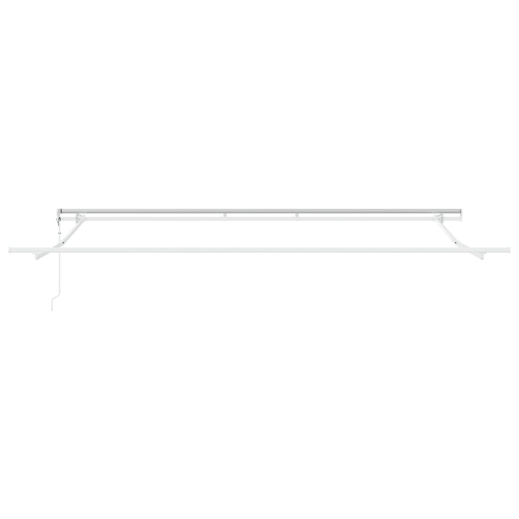 Automaattinen Sisäänvedettävä Markiisi Oranssi ja Ruskea 400x350 cm - Image 7