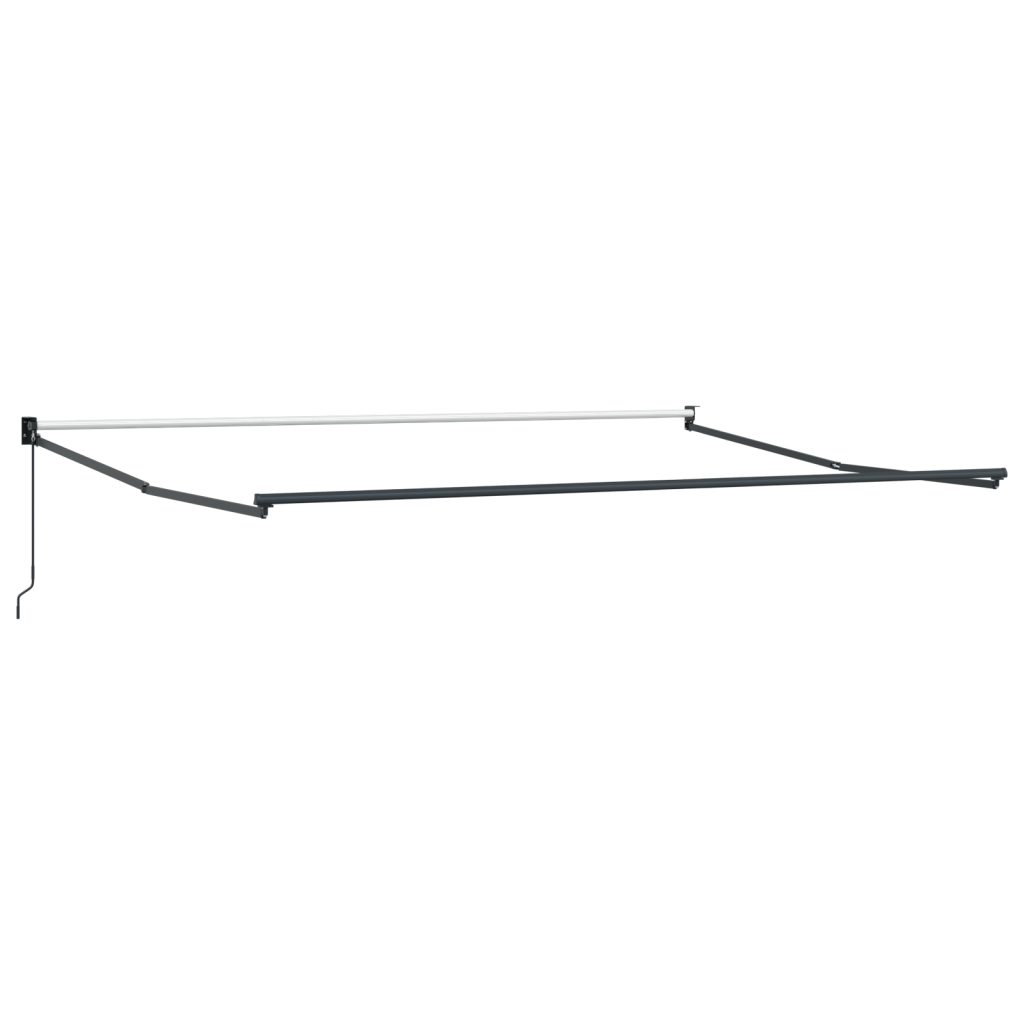Automaattisesti sisäänvedettävä markiisi keltainen ja oranssi 400x350 cm - Image 5
