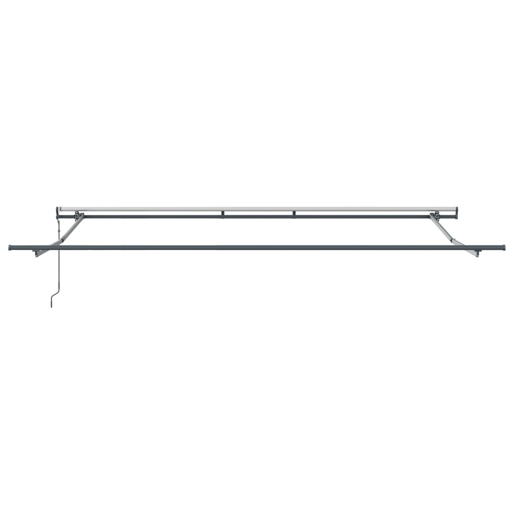 Automaattinen Sisäänvedettävä Markiisi Punainen 400x350 cm, Markiisin Vaihtokangas 4x3.5 m Kehykseen Punainen - Image 7