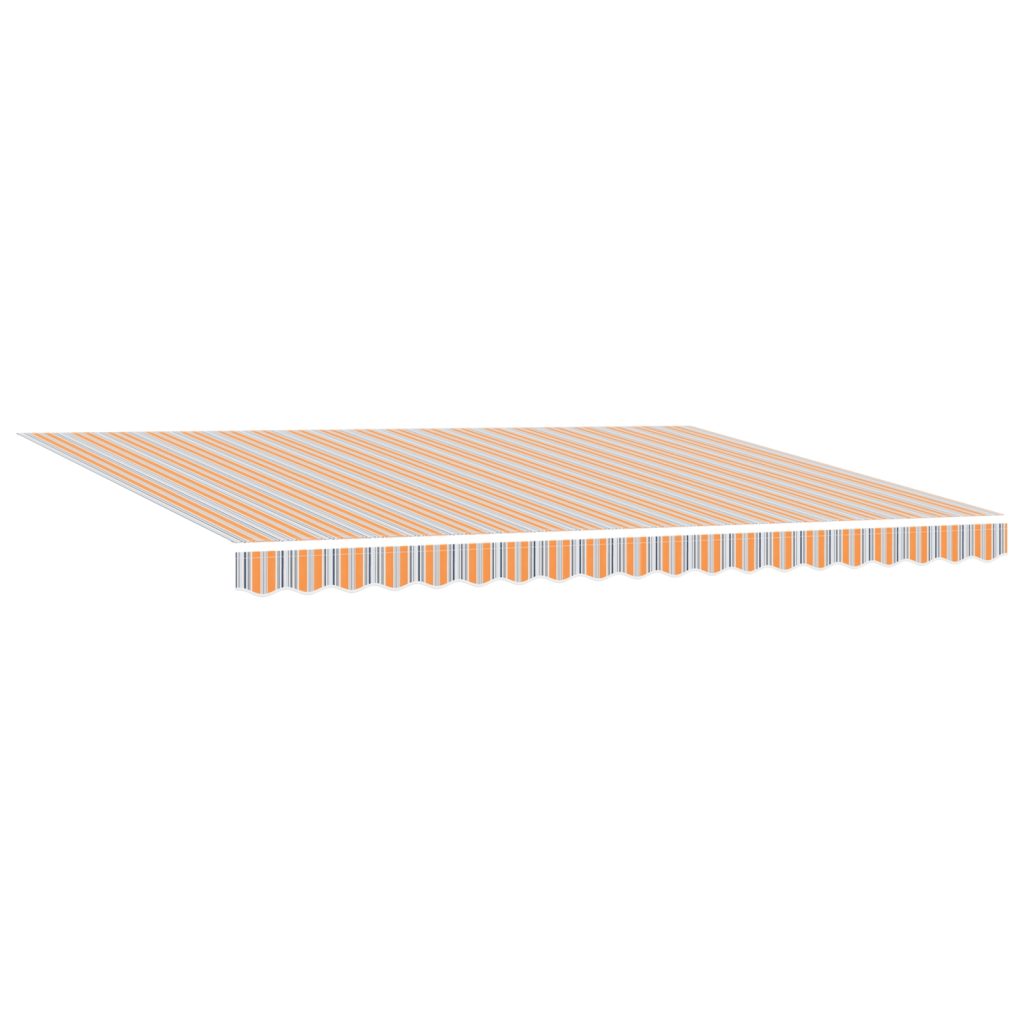 Automaattinen sisäänvedettävä markiisi moniväriraidalla 450x300 cm - Image 5