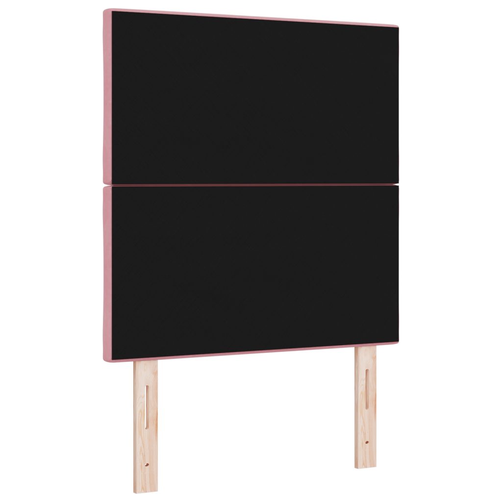 Vaaleanpunainen samettipääty timanttiblokeilla - 80 cm, Vaaleanpunainen samettipääty timanttiblokeilla - 160 cm - Image 6