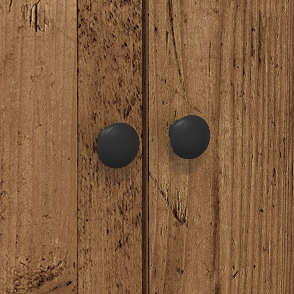 Keittiökaappi Vanha puu 60x50x180 cm - Image 10