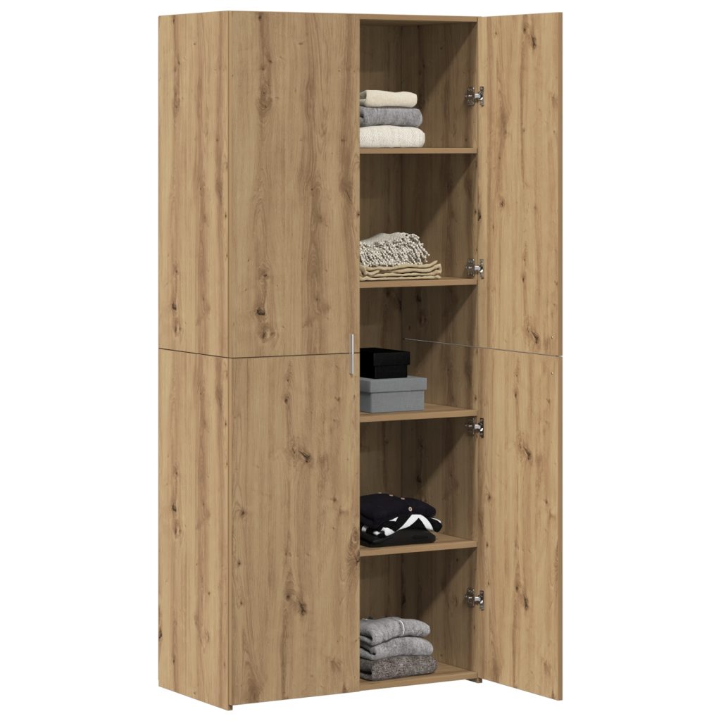 Highboard Käsityökuusi 40x42.5x185 cm Valmistettu puu - Image 3