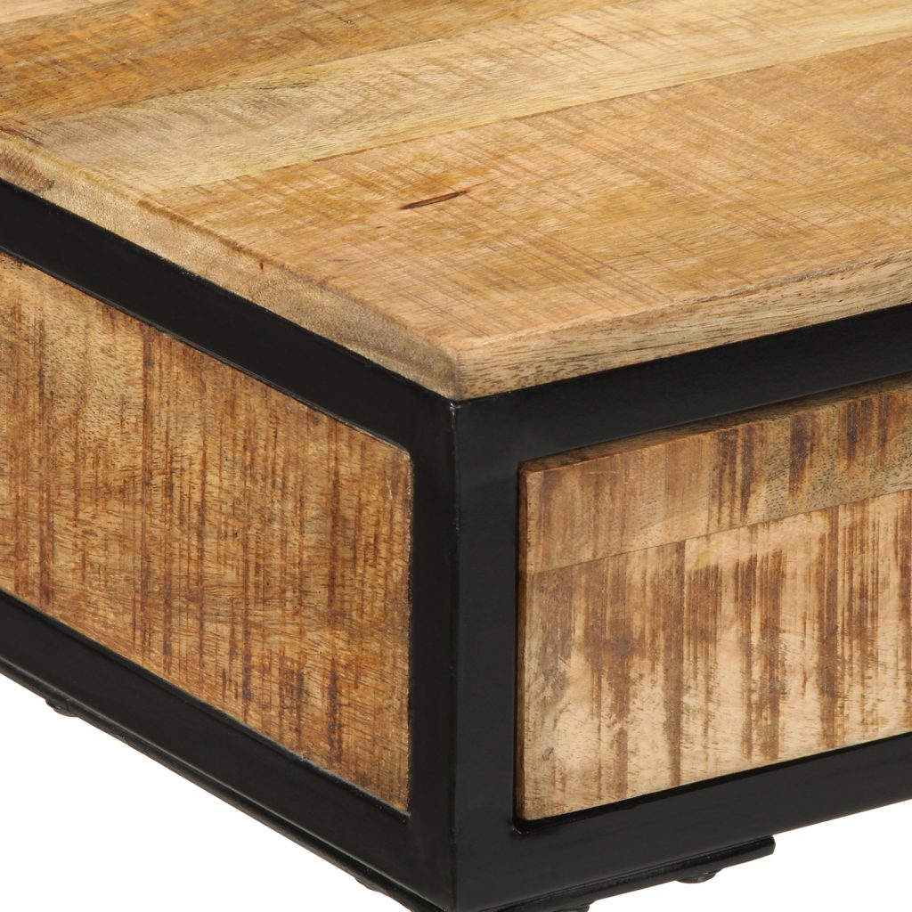 meikkipöytä 100x40x75/120 cm kestävä puusta - Image 8