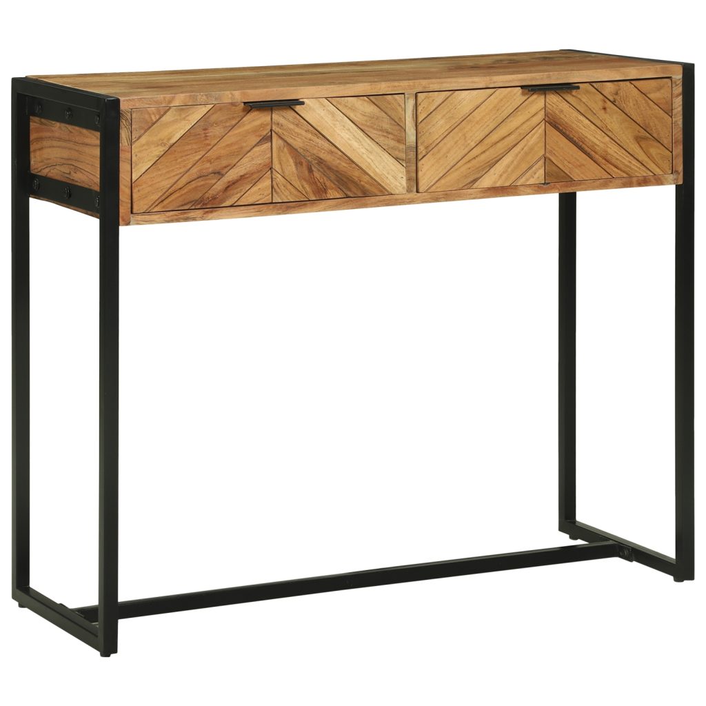 Konsolipöytä 90x35x75 cm Massiivipuu Akasia