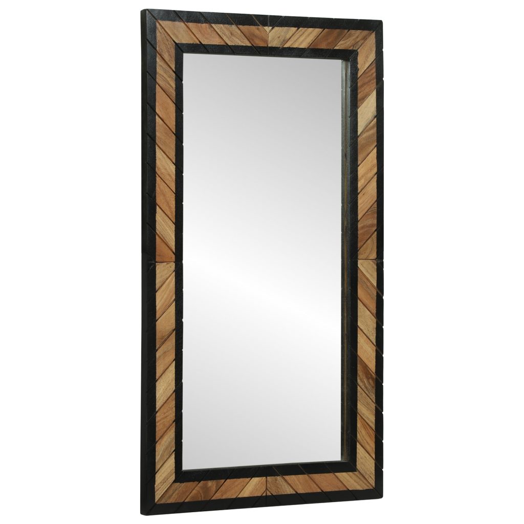 Peili 90x2x50 cm Massiivipuusta Akasiasta - Image 2