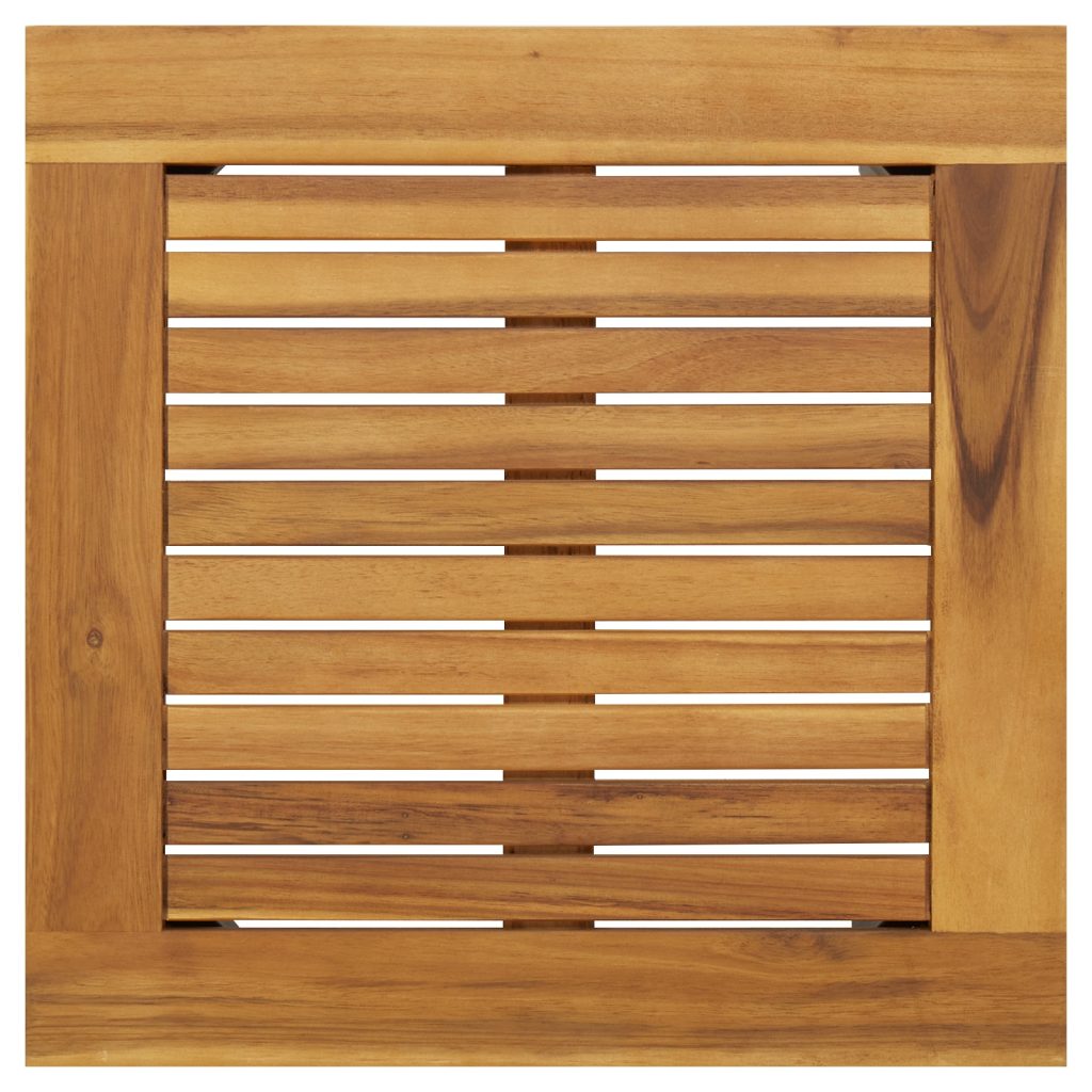 puutarhapöytä 45x45x38 cm Kova akasiapuu - Image 8