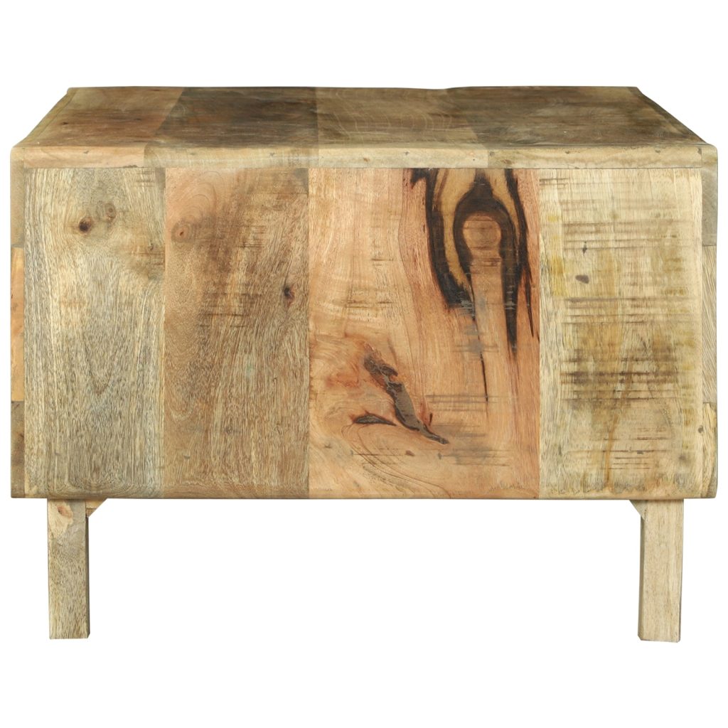 Sohvapöytä 90x50x35 cm Täysi mangopuu - Image 4