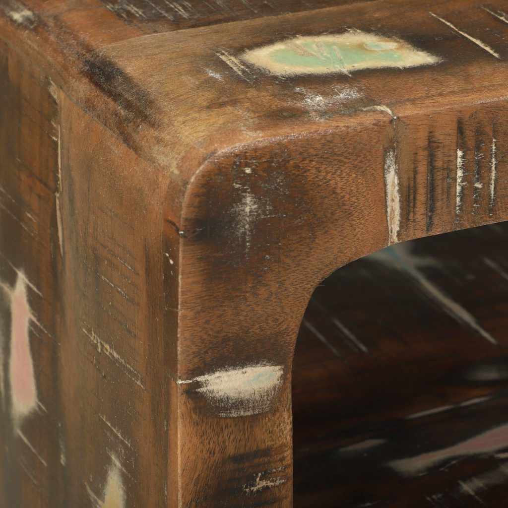 TV Kaappi 100x32x36 cm Kestävä Kierrätetty Puu - Image 8
