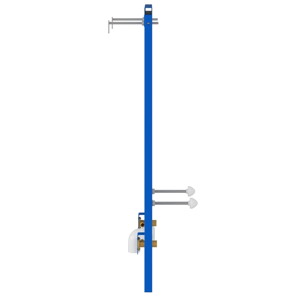 Piilotettu Asennuskehys Bidetille 50x112-136 cm Teräs - Image 3