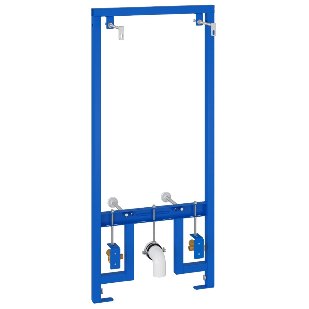 Piilotettu Asennuskehys Bidetille 50x112-136 cm Teräs - Image 4