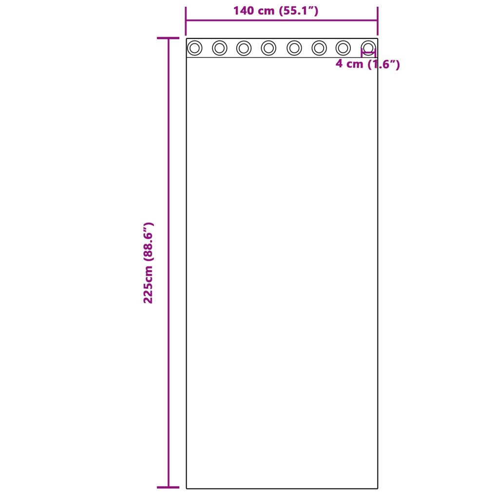 Samettiverhot 2 kpl silmukoilla hopeanharmaat 225x140 cm - Image 6