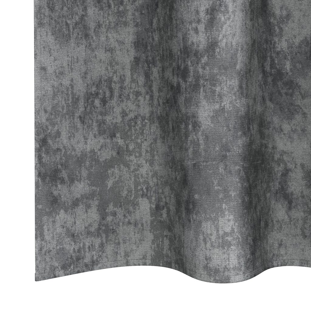 samettiverhot 2 kpl silmukoilla harmaa 260x140 cm - Image 5