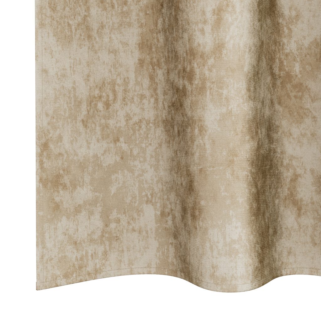 Samettiverhot 2 kpl silmukoilla kerma 260x140 cm - Image 5