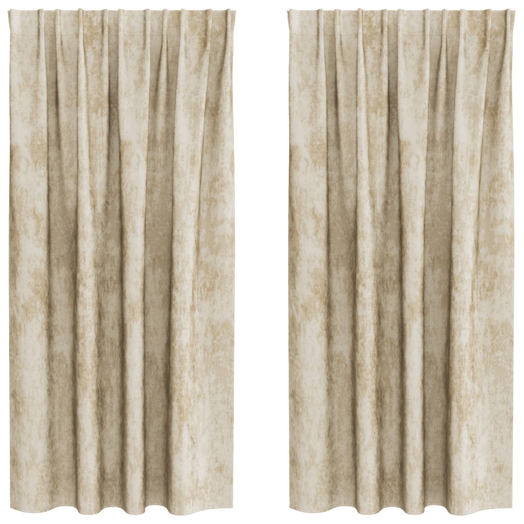 samettiverhot 2 kpl tankotaskuilla Kerma 175x140 cm - Image 2