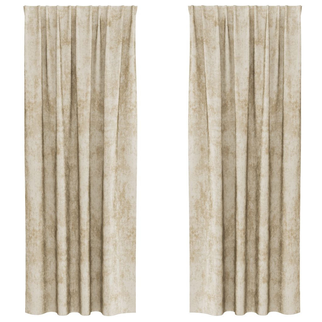 Samettiverhot 2 kpl putkireikillä Kerma 245x140 cm - Image 2