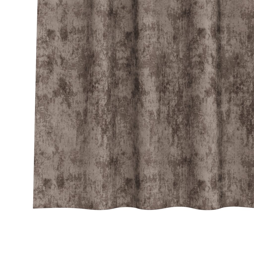 Velvet verhot 2 kpl nauhoilla cappuccino 245x140 cm - Image 5