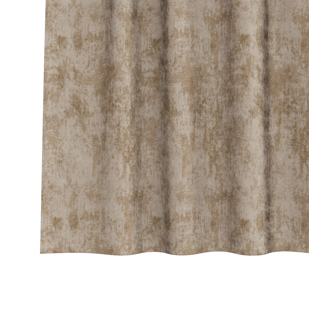 Samettiverhot 2 kpl nauhoilla Shampanja 140x140 cm - Image 5